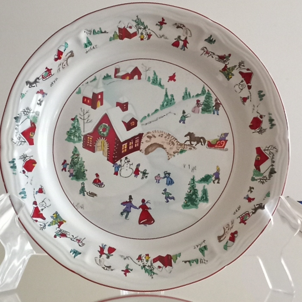 5 Piece Winter Dish Set - Box 1 of 4 - Picture 2 of 9